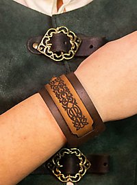 Bracelet médiéval en cuir - Finwe